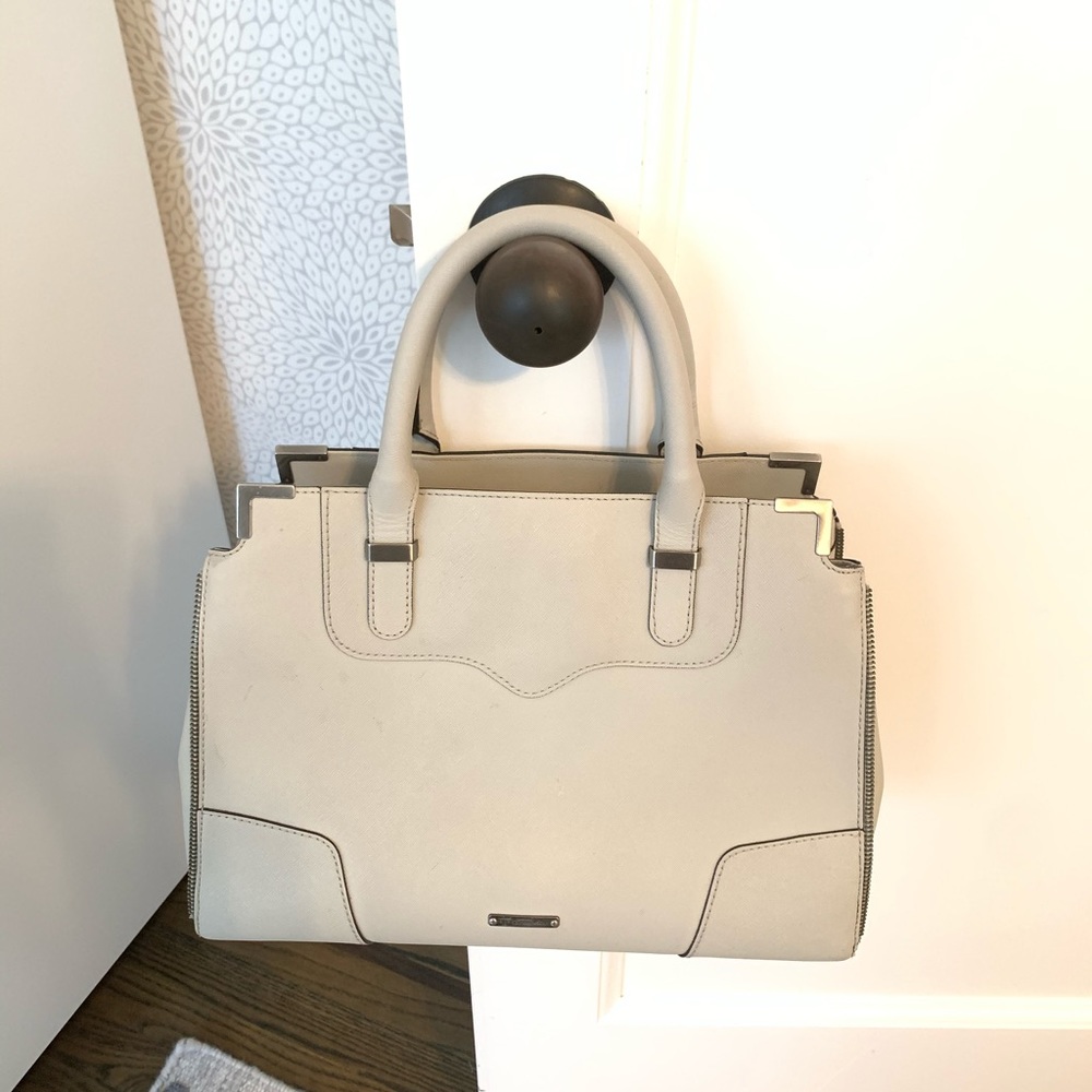Rebecca Minkoff Gray Leather Bag - Picture 4 of 6
